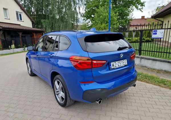 BMW X1 cena 109000 przebieg: 146000, rok produkcji 2017 z Warszawa małe 211